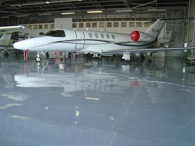 Tile Aircraft Aerospace Flooring, Florida | Floor Coating Source